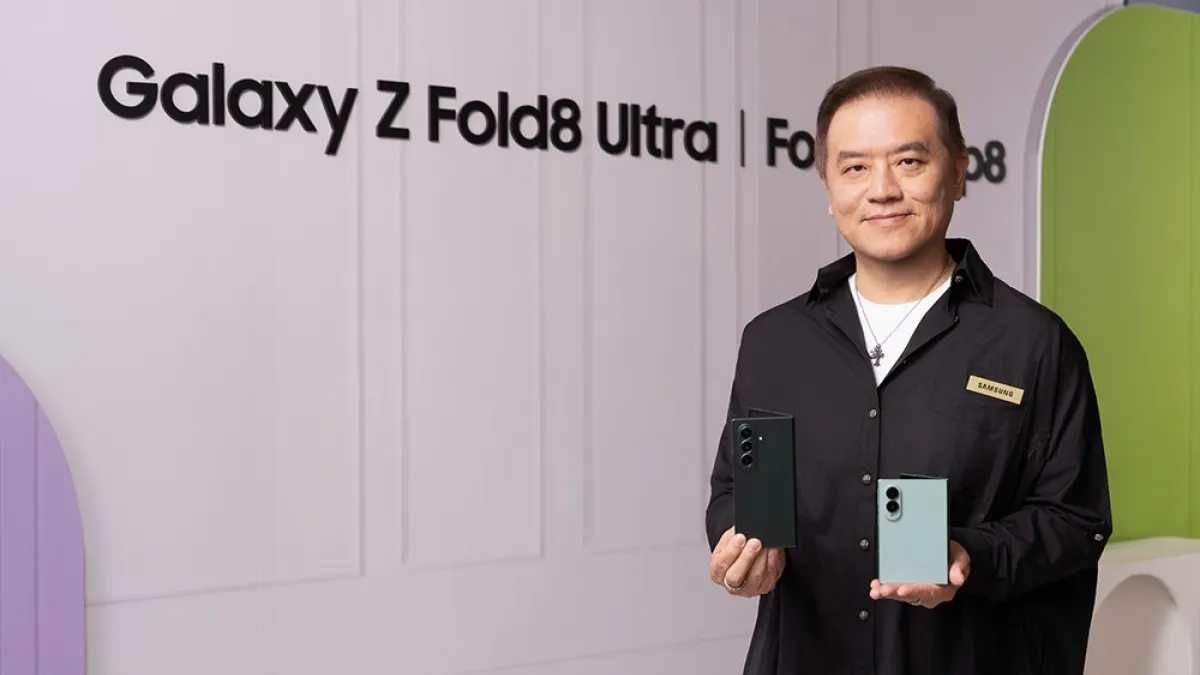 台灣三星電子行動通訊事業部總經理陳啓蒙。(台灣三星提供)