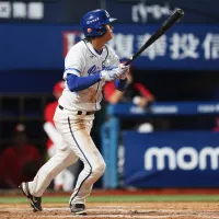 孔念恩一棒清壘 助悍將逆轉勝龍 (資料照,中央社) 孔念恩一棒清壘 助悍將逆轉勝龍 (資料照,中央社)