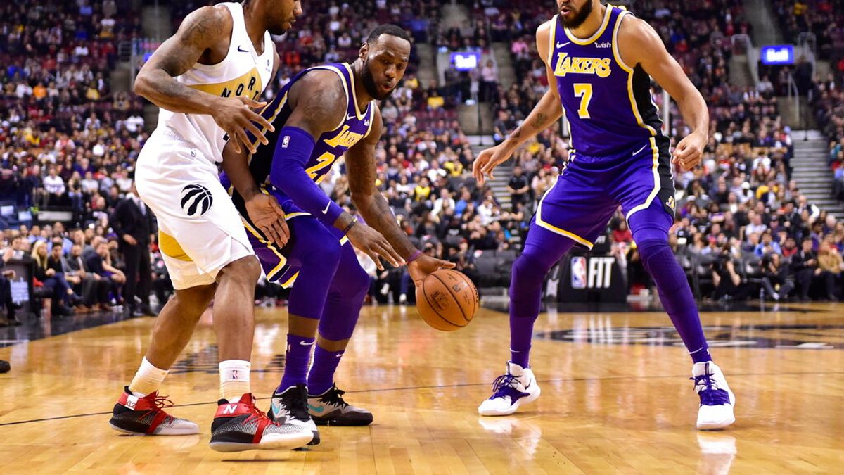 2019-2020年球季,將會是詹姆斯與雷納德之間的戰爭。 (美聯社) 2019-2020年球季,將會是詹姆斯與雷納德之間的戰爭。 (美聯社)