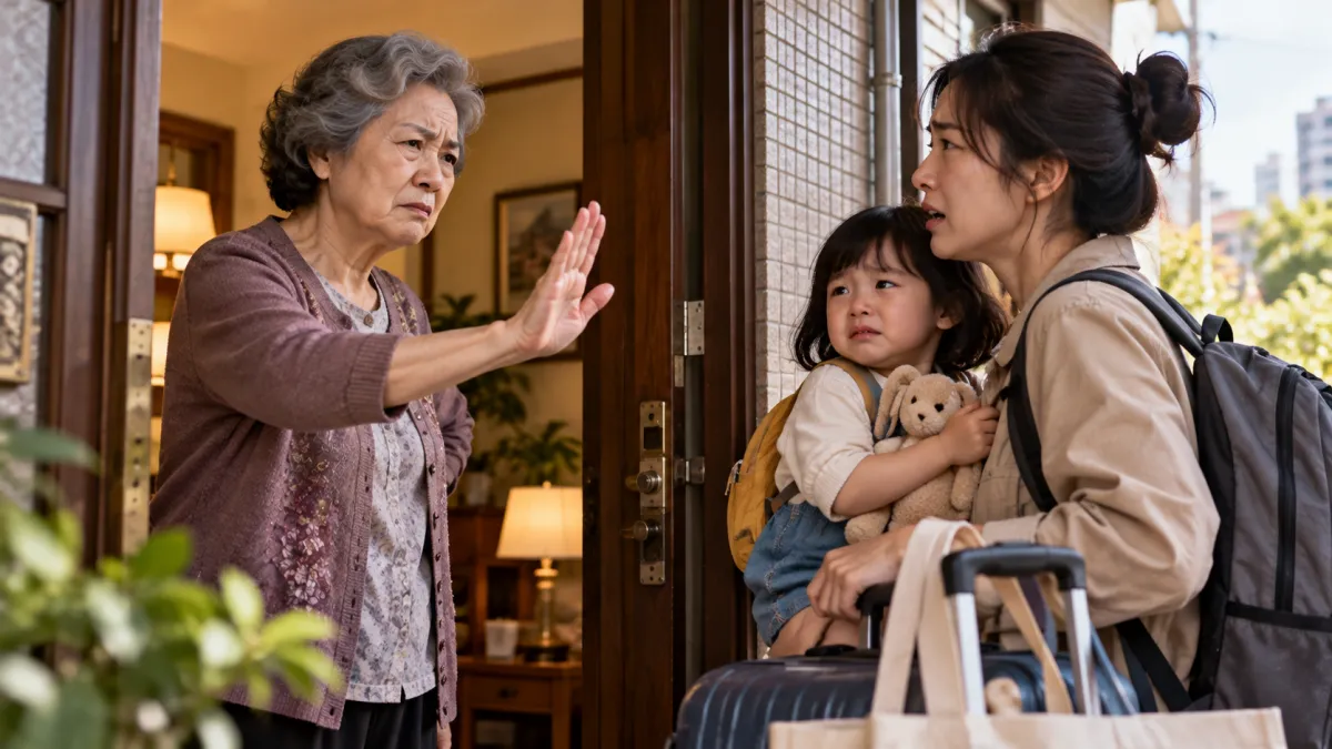 子女帶著孫子回家團聚,原本是許多退休長輩最期待的事,但隨著年紀增長,準備三餐、打掃房間,也可能成為沉重負擔。(示意圖/AI生成)