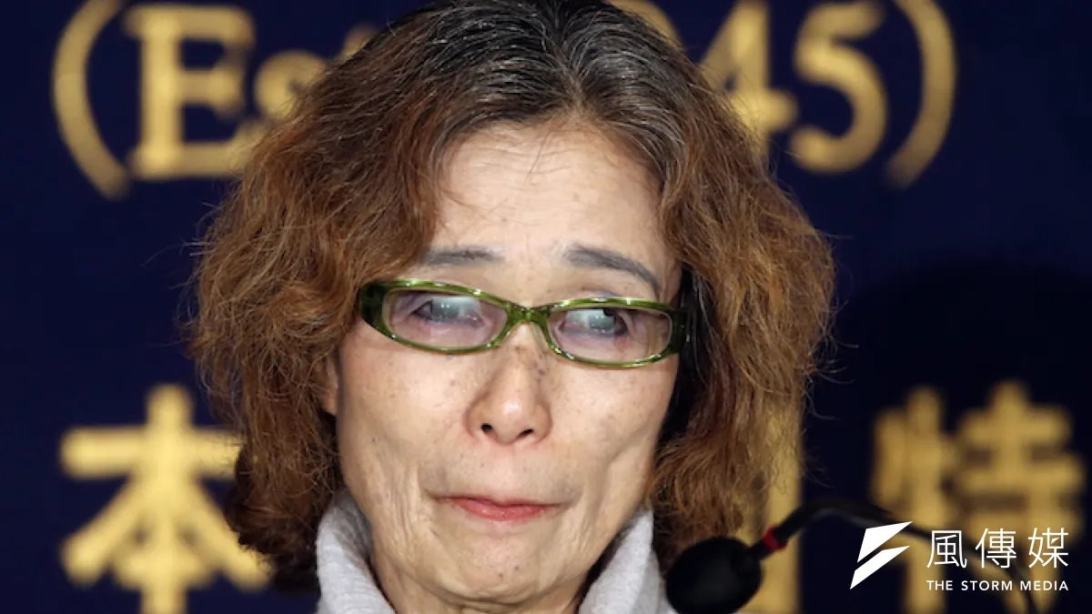 人質後藤健二的母親哭求「伊斯蘭國」放人。(美聯社)