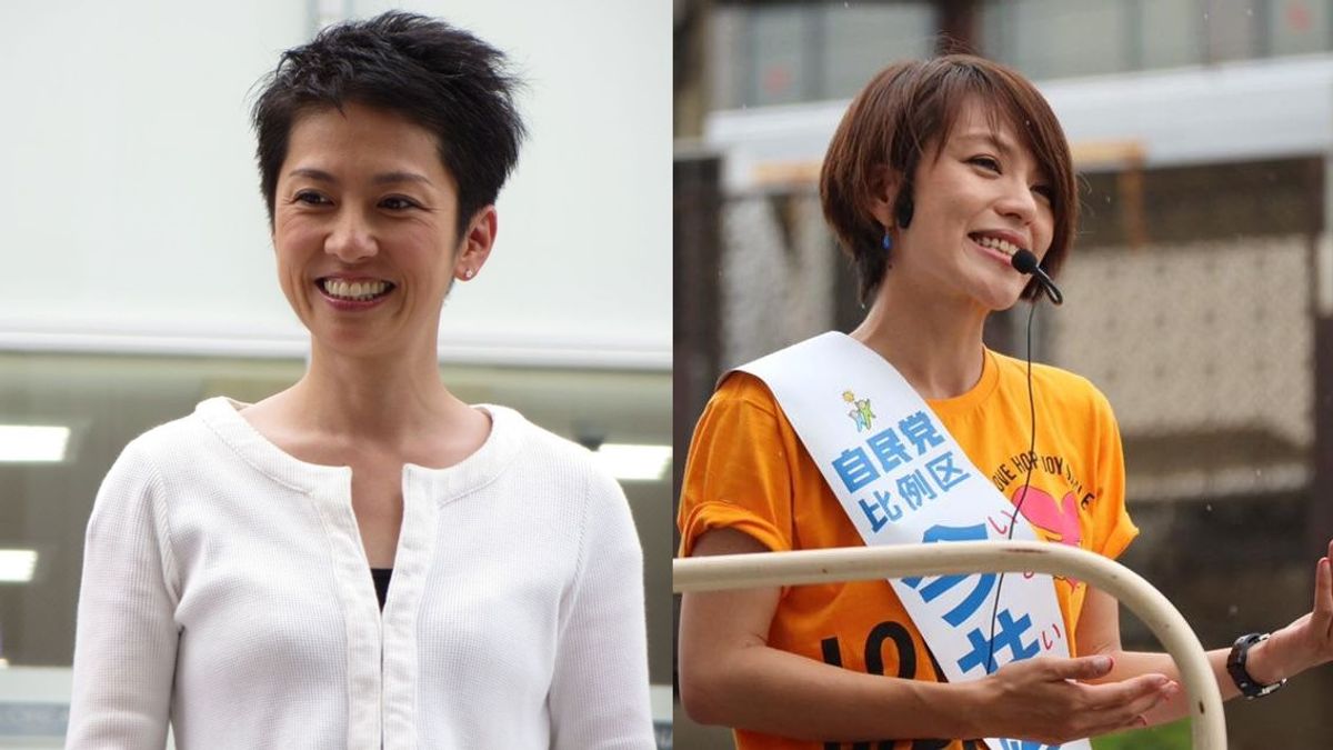 日本「台灣的女兒」蓮舫(左)、前偶像歌手今井繪理子當選參議員(Ogiyoshisan@Wikipedia / CC BY 3.0、臉書) 日本「台灣的女兒」蓮舫(左)、前偶像歌手今井繪理子當選參議員(Ogiyoshisan@Wikipedia / CC BY 3.0、臉書)