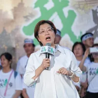 國民黨主席鄭麗文共4度到彰化輔選,國民黨籍彰化縣長王惠美(見圖)都未現身參與活動。(資料照,劉偉宏攝) 國民黨主席鄭麗文共4度到彰化輔選,國民黨籍彰化縣長王惠美(見圖)都未現身參與活動。(資料照,劉偉宏攝)