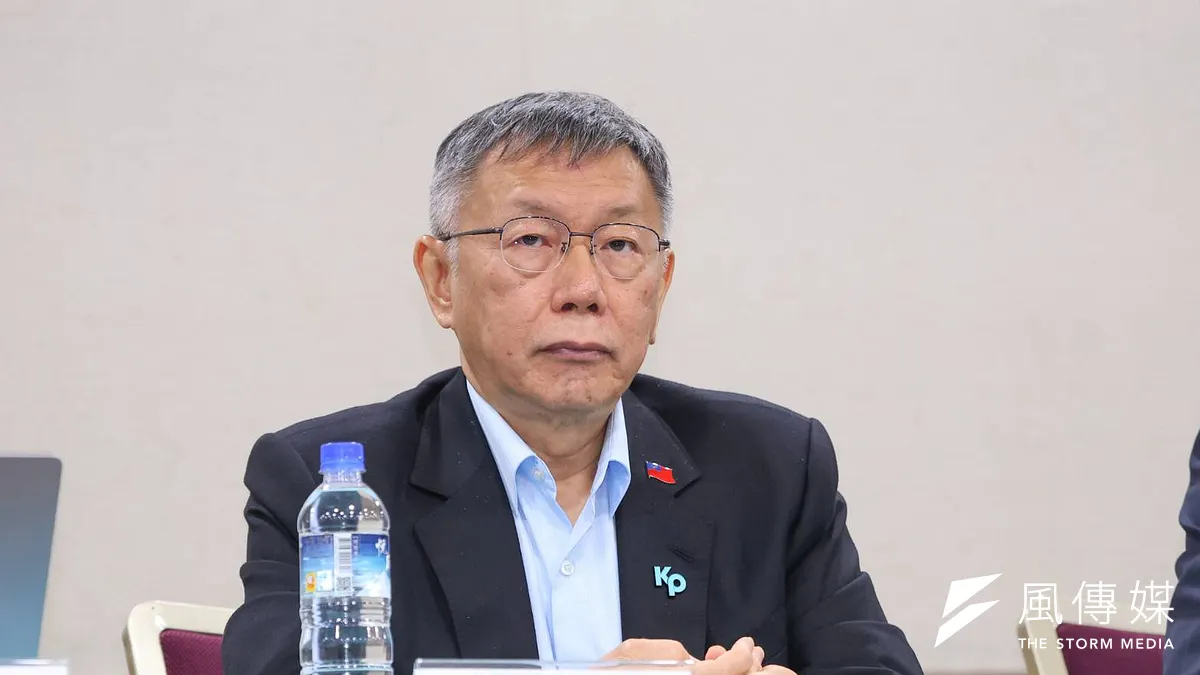 民眾黨創黨主席柯文哲近日到醫院關切黨部員工母親病況,引發風波。(資料照,顏麟宇攝)