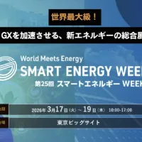 第25回スマートエネルギーWeek【春】が3月に開催され、AI需要や地政学リスクに対応する次世代エネルギー技術1600社が集結する。(写真/RX Japan 展示会PR事務局提供) 第25回スマートエネルギーWeek【春】が3月に開催され、AI需要や地政学リスクに対応する次世代エネルギー技術1600社が集結する。(写真/RX Japan 展示会PR事務局提供)