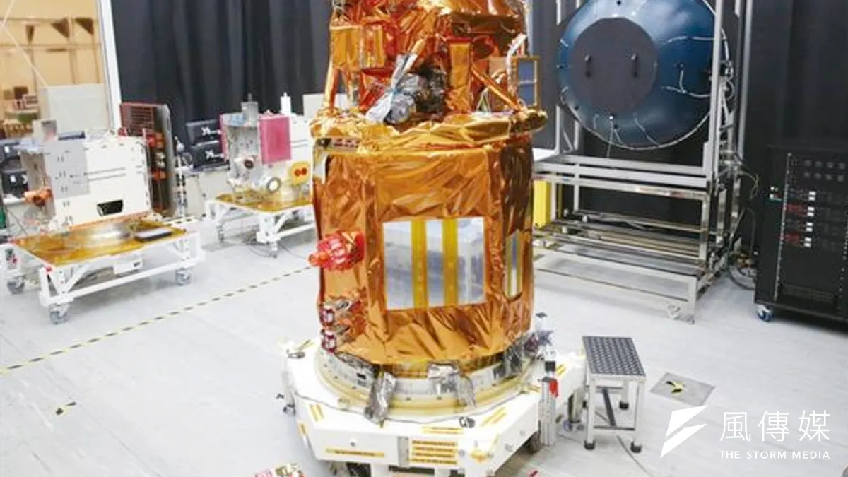 國家太空中心29日表示,「福爾摩沙衛星5號」是第1枚由台灣自主研製的衛星,預計8月25日於美國加州發射。(科技部提供)