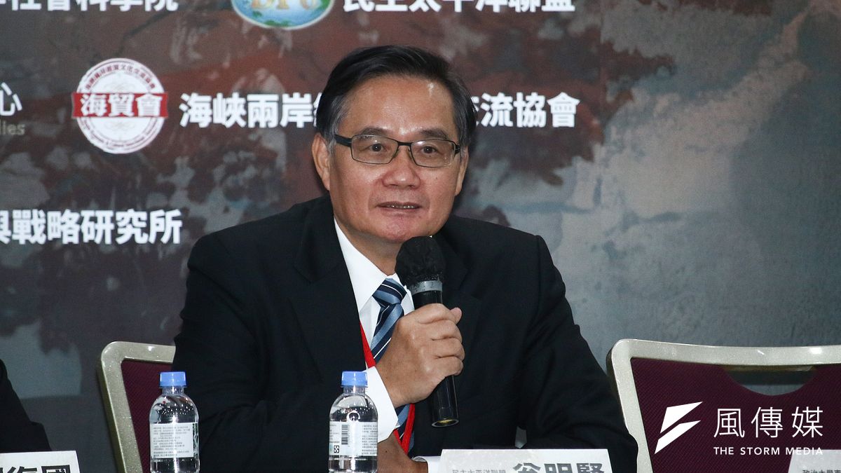 淡江大学戦略研究所の翁明賢教授。2023年に中国訪問中、学術交流の際に4時間にわたる取り調べを受けた。携帯電話、パソコン、荷物の内容まで調べられたという。(撮影:蔡親傑) 淡江大学戦略研究所の翁明賢教授。2023年に中国訪問中、学術交流の際に4時間にわたる取り調べを受けた。携帯電話、パソコン、荷物の内容まで調べられたという。(撮影:蔡親傑)