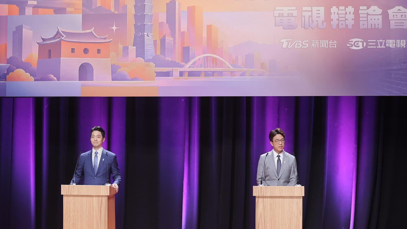 台北市長辯論》先攻市政問題!蔣萬安大嗆沈伯洋:不了解市政,已讀亂回