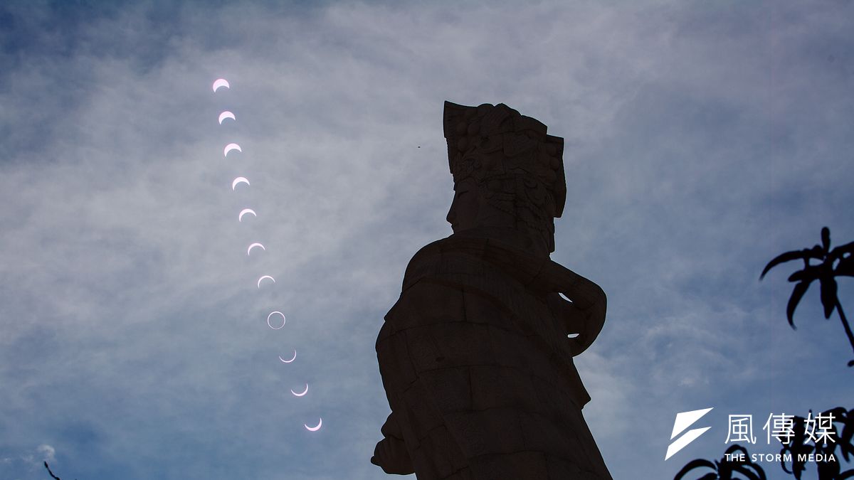 作者認為,日食確實是自然的天文現象,可充分精准預測,不存在天意示警,人間領袖須下詔罪己調整政策的問題。(日環食資料照,顏麟宇攝,數位重複曝光) 作者認為,日食確實是自然的天文現象,可充分精准預測,不存在天意示警,人間領袖須下詔罪己調整政策的問題。(日環食資料照,顏麟宇攝,數位重複曝光)