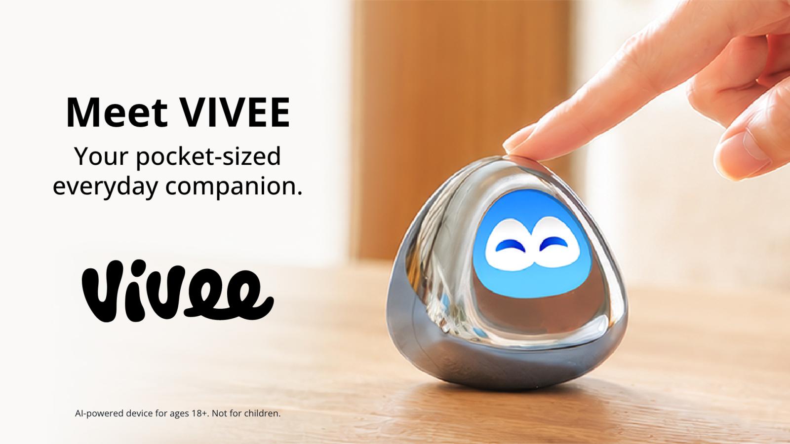 宏達電發表 VIVEE 個人 AI 玩伴!具長期記憶與個性養成,美國預購優惠價 99 美元、台灣年底前上市