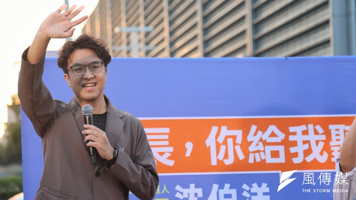 2026首都選戰,沈伯洋(中)掀起「洋流」,讓台北市長選戰不再冷冷的。(資料照,柯承惠攝)