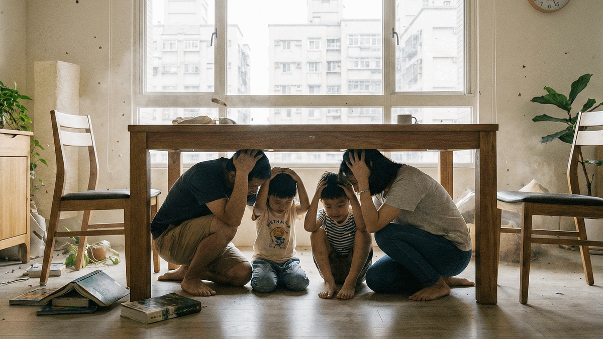 前中央氣象局地震測報中心主任、地震專家郭鎧紋直言,規模7地震所釋放的能量,相當於16顆原子彈。他明確表示:「好險地震深度比較深,否則台灣本島震度一定不只4級,只能說是萬幸。」(示意圖/智慧內容中心後製) 前中央氣象局地震測報中心主任、地震專家郭鎧紋直言,規模7地震所釋放的能量,相當於16顆原子彈。他明確表示:「好險地震深度比較深,否則台灣本島震度一定不只4級,只能說是萬幸。」(示意圖/智慧內容中心後製)