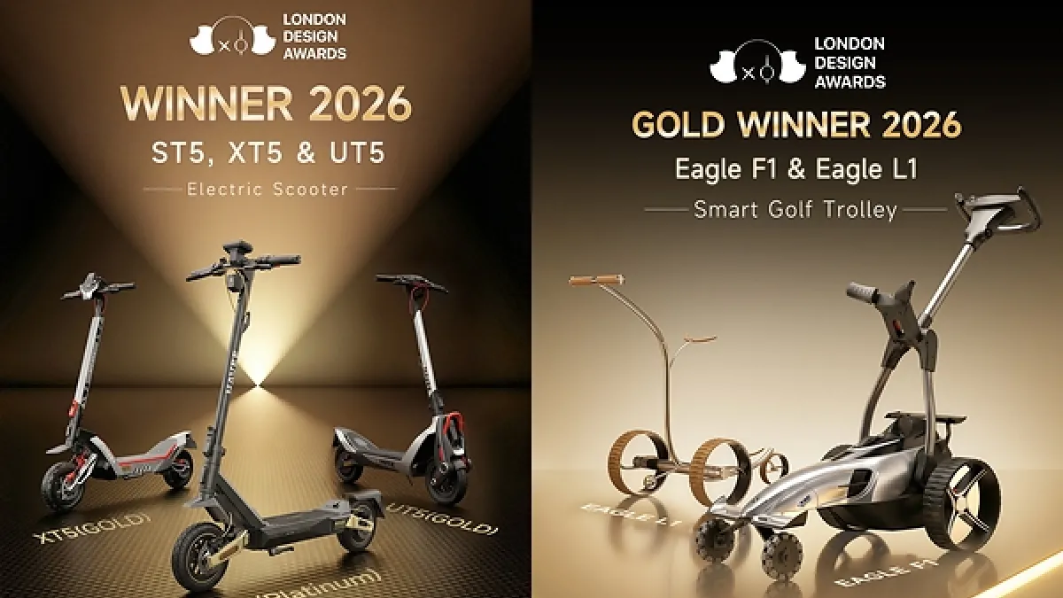 NAVEE Recognised with Multiple Awards at London Design Awards for Design and Innovation