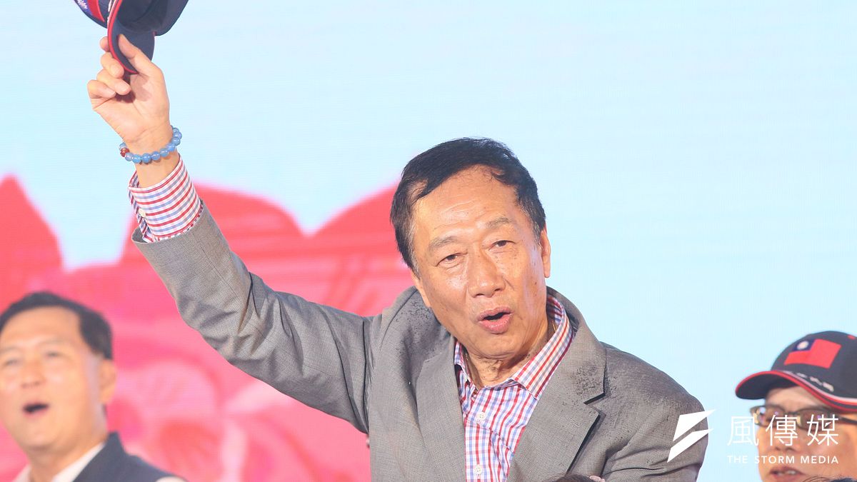 未獲國民黨徵召,鴻海創辦人郭台銘動念獨立參選總統。(柯承惠攝) 未獲國民黨徵召,鴻海創辦人郭台銘動念獨立參選總統。(柯承惠攝)