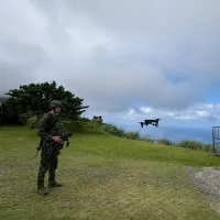 Taiwan's military has invested heavily in drone procurement for asymmetric warfare, but defense analysts warn it risks falling into an "anti-asymmetric trap" on the counter-drone side. (CNA) Taiwan's military has invested heavily in drone procurement for asymmetric warfare, but defense analysts warn it risks falling into an "anti-asymmetric trap" on the counter-drone side. (CNA)
