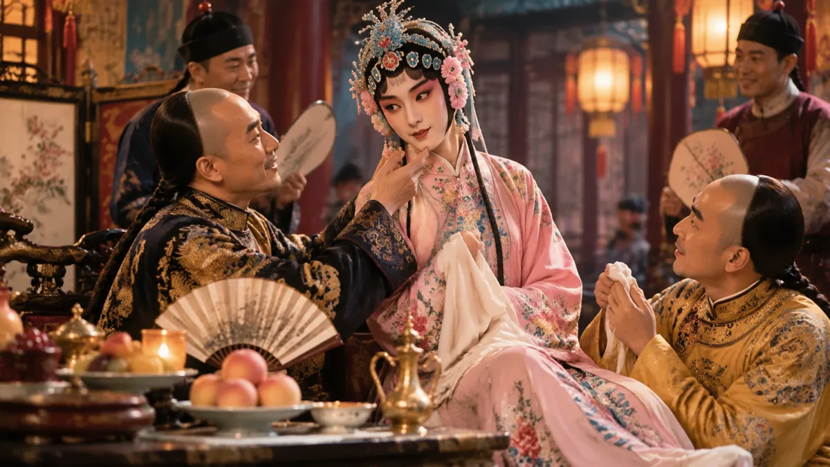 《甄嬛傳》裡,雍正皇帝身邊圍繞著皇后、華妃、甄嬛等後宮嬪妃,爭寵、選秀也成為許多觀眾對清代宮廷生活最熟悉的印象。(示意圖/AI生成)