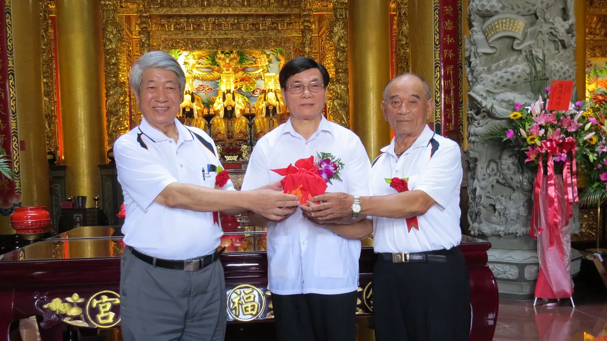 楊梅錫福宮第七屆主委就職 盼成為宗教文化中心