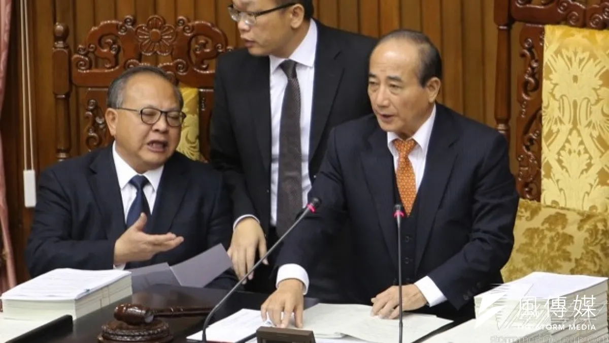 立法院長王金平9日表示,被指涉入台南市議長選舉的餐會他有參與,但他從頭到尾都沒談到選舉。(吳逸驊攝)