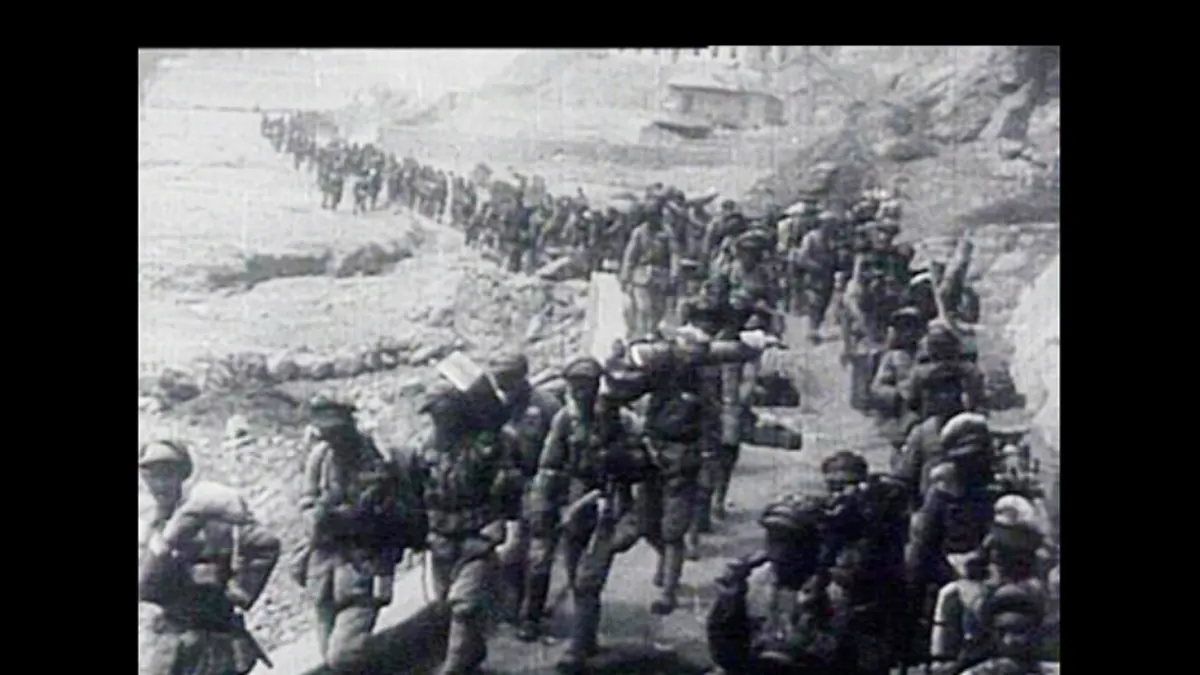 1947年3月10日,中共首都留守處人員從南京返回延安3天後,國軍胡宗南兵團從洛川沿成榆公路向延安進攻。(維基百科)