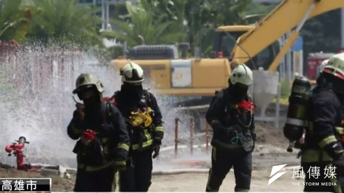 高雄捷運發生施工的氣爆意外,氣為泥土殘存苯釀禍。(截取自UDN TV畫面) 高雄捷運發生施工的氣爆意外,氣為泥土殘存苯釀禍。(截取自UDN TV畫面)