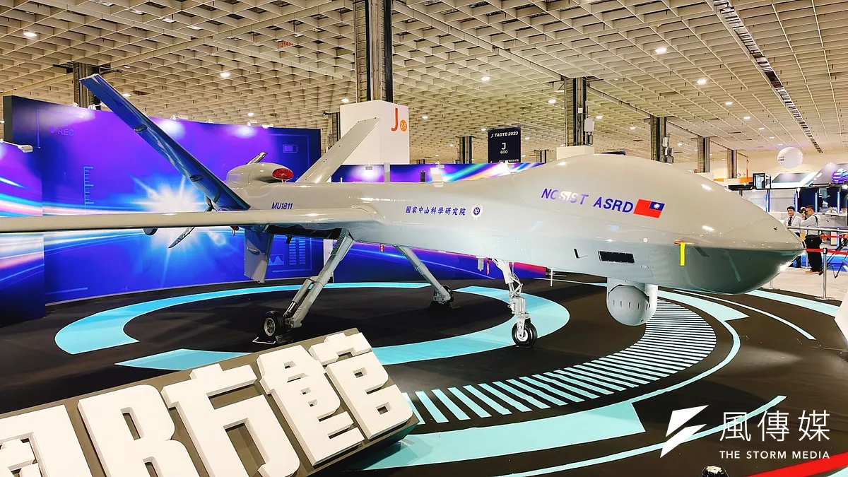 中共軍力快速擴張,台灣壓力與日俱增。圖為國軍騰雲無人機。(資料照,張曜麟攝) 中共軍力快速擴張,台灣壓力與日俱增。圖為國軍騰雲無人機。(資料照,張曜麟攝)