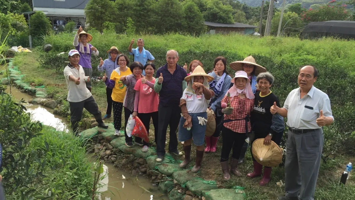 產官學合作幫助在地農友 打造小暗坑生態村