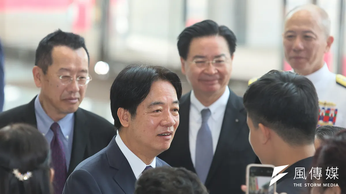 媒體日前報導總統賴清德日前出席晉任將官茶會,真有因為將官未起立問好而氣得發飆?事情的來龍去脈到底是怎麼一回事?(資料照,柯承惠攝)