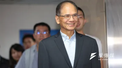 先前數度表態不選的前行政院長游錫堃表示,不管黨做出甚麼決定,都會全力配合。(資料照,顏麟宇攝)