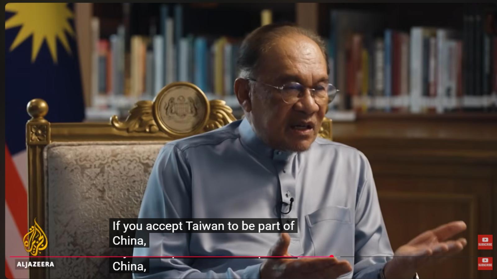 馬來西亞首相支持北京武統台灣?專訪全文一次看,安華到底說了什麼