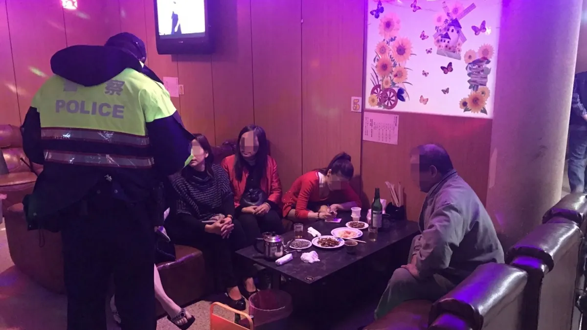楊梅分局打擊黑幫 擴大臨檢威力掃蕩