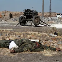 シリア政府軍と交戦中に犠牲となったドゥルーズ族の戦士。(AP通信) シリア政府軍と交戦中に犠牲となったドゥルーズ族の戦士。(AP通信)