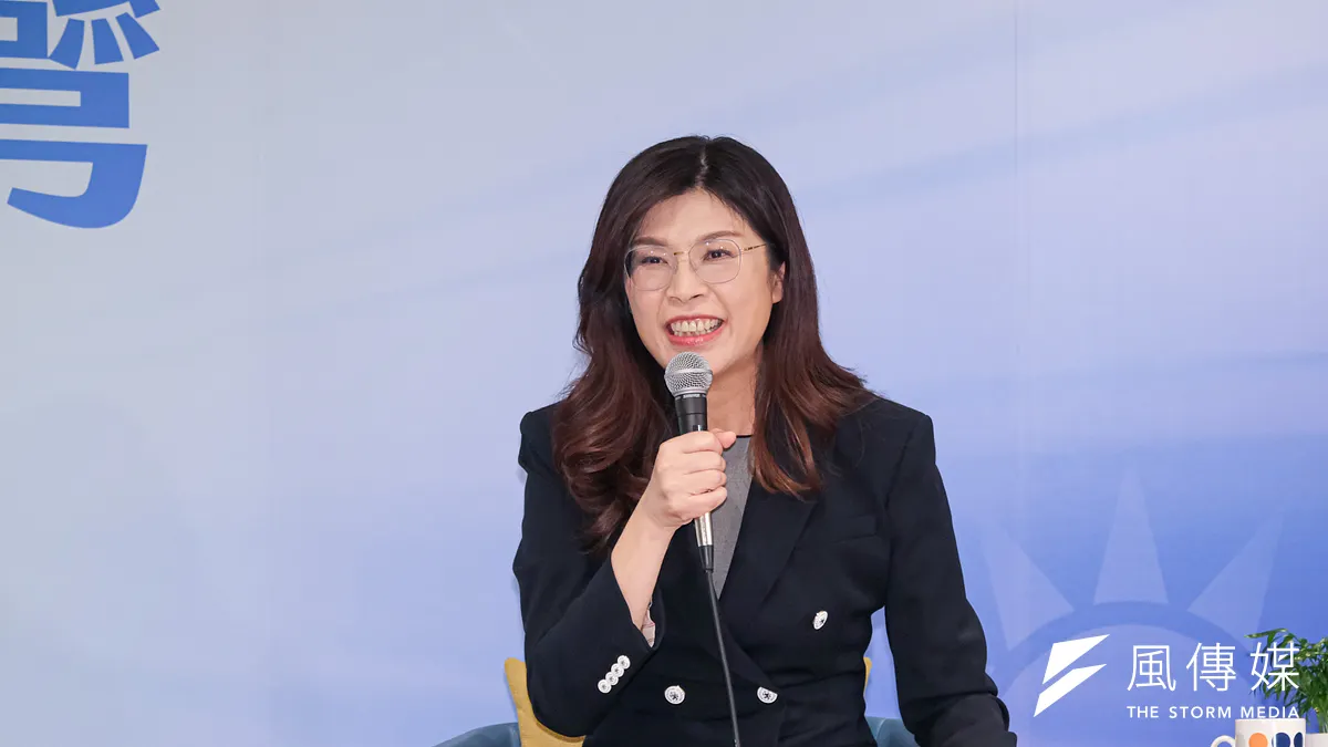 「以行動顧台灣—主席高峰會談」19日於新莊凱悅嘉軒酒店舉行,圖為國民黨主席鄭麗文。(劉偉宏攝) 「以行動顧台灣—主席高峰會談」19日於新莊凱悅嘉軒酒店舉行,圖為國民黨主席鄭麗文。(劉偉宏攝)