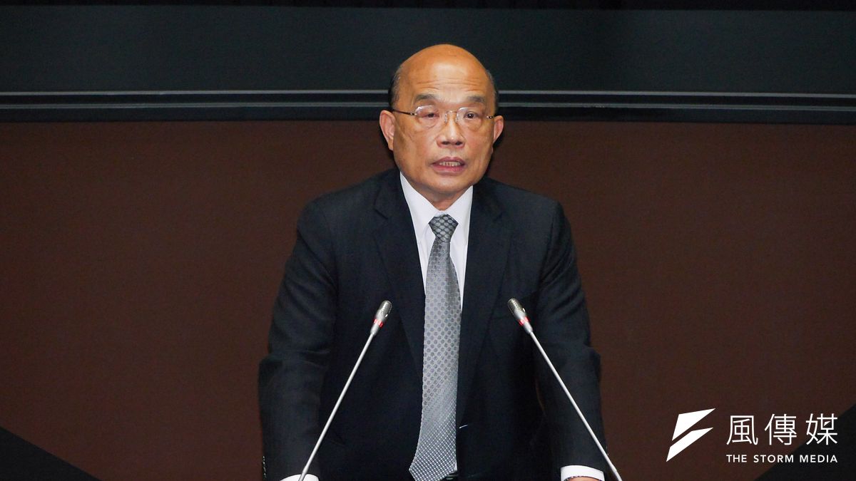 九合一敗選,行政院長蘇貞昌在民意壓力鍋中煎熬。。(蔡親傑攝) 九合一敗選,行政院長蘇貞昌在民意壓力鍋中煎熬。。(蔡親傑攝)