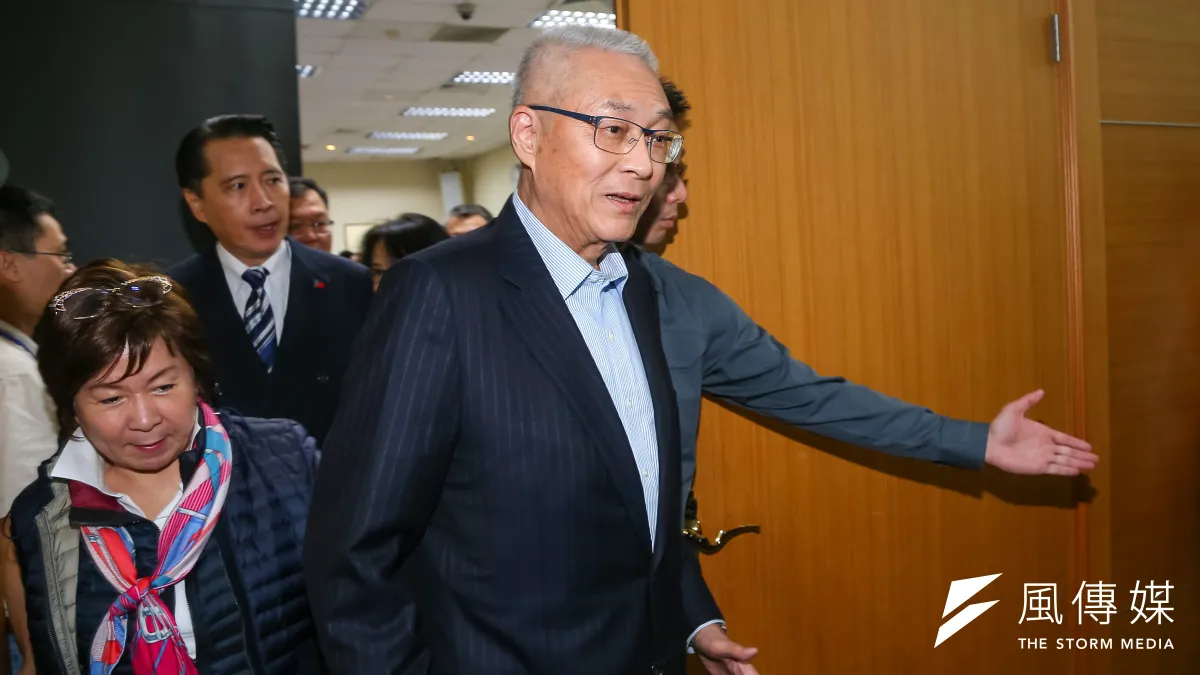國民黨15日召開臨時中常會,針對不分區名單進行調整,國民黨主席吳敦義改列第14。(顏麟宇攝)