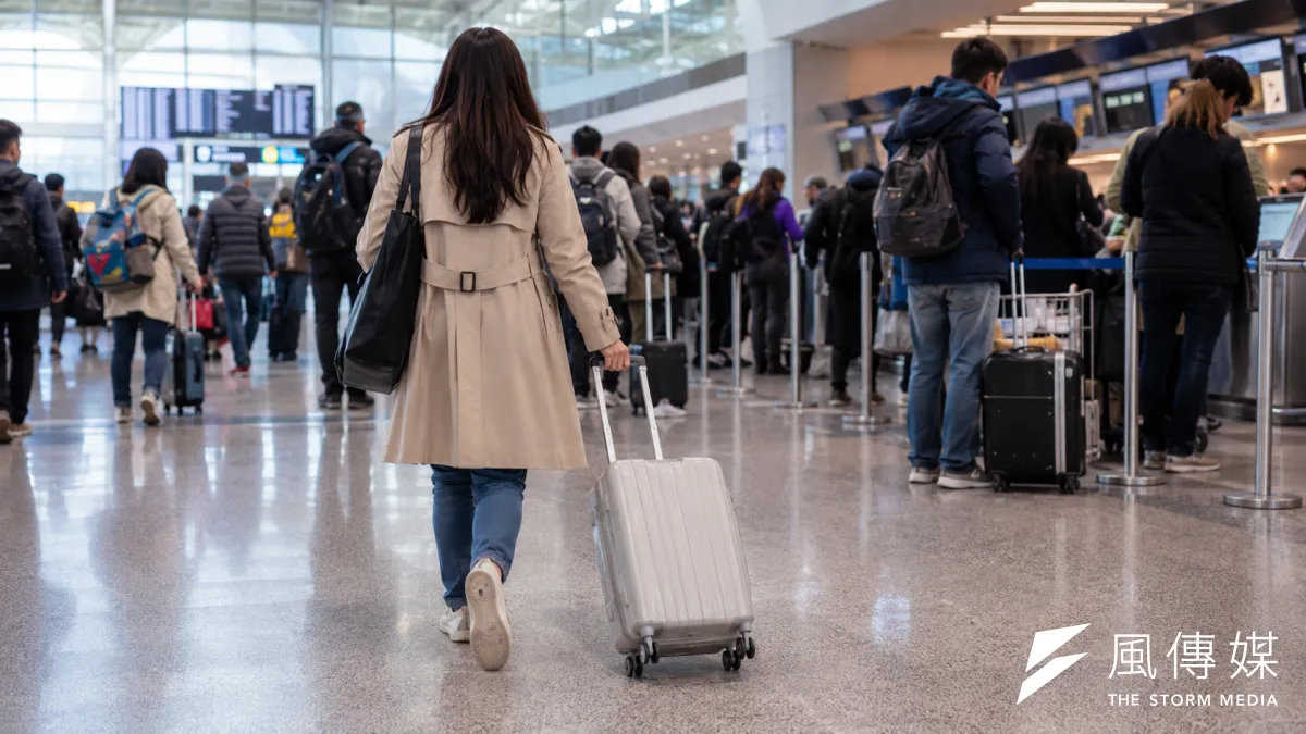 旅客消費重摔44%!訪港人次與2018年相比少了23%,香港經濟復甦出現隱憂?(示意圖/AI生成)