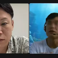 KOWROの原田祐二CEO(左)が、AIを利用していたとみられる応募者とビデオ面接する様子。(Xより) KOWROの原田祐二CEO(左)が、AIを利用していたとみられる応募者とビデオ面接する様子。(Xより)