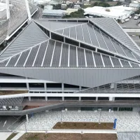 水湳轉運中心工程已報竣完工,目前辦理公告招商作業,廣邀企業投資台中。(圖/台中市政府) 水湳轉運中心工程已報竣完工,目前辦理公告招商作業,廣邀企業投資台中。(圖/台中市政府)