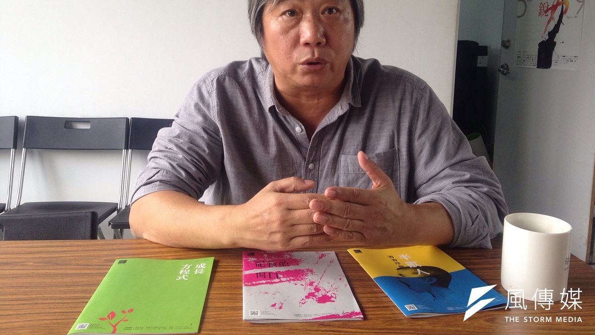 「2017年桃園電影節」擔任藝術總監的吳乙峰,希望推動桃園在地紀錄片的發展。(蔡孟筑攝) 「2017年桃園電影節」擔任藝術總監的吳乙峰,希望推動桃園在地紀錄片的發展。(蔡孟筑攝)