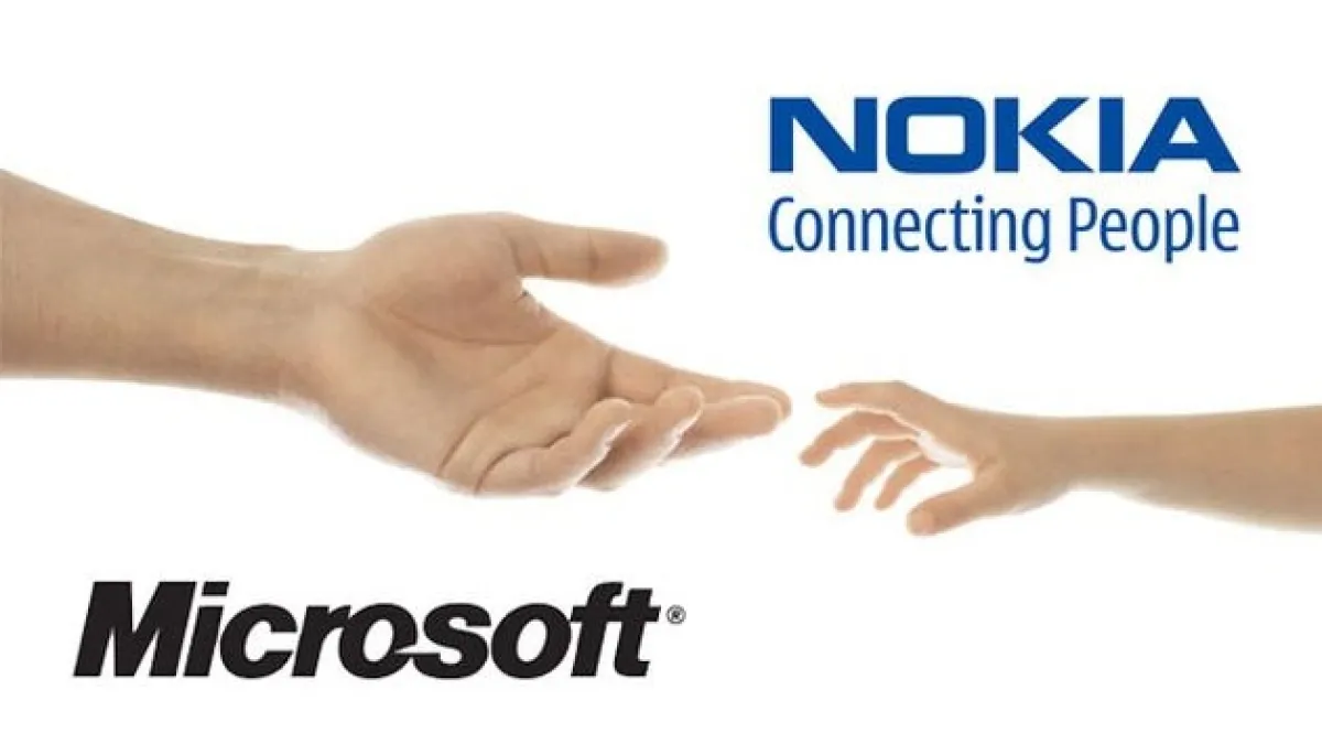 微軟9月2日宣布收購Nokia手機業務(取自網路)。