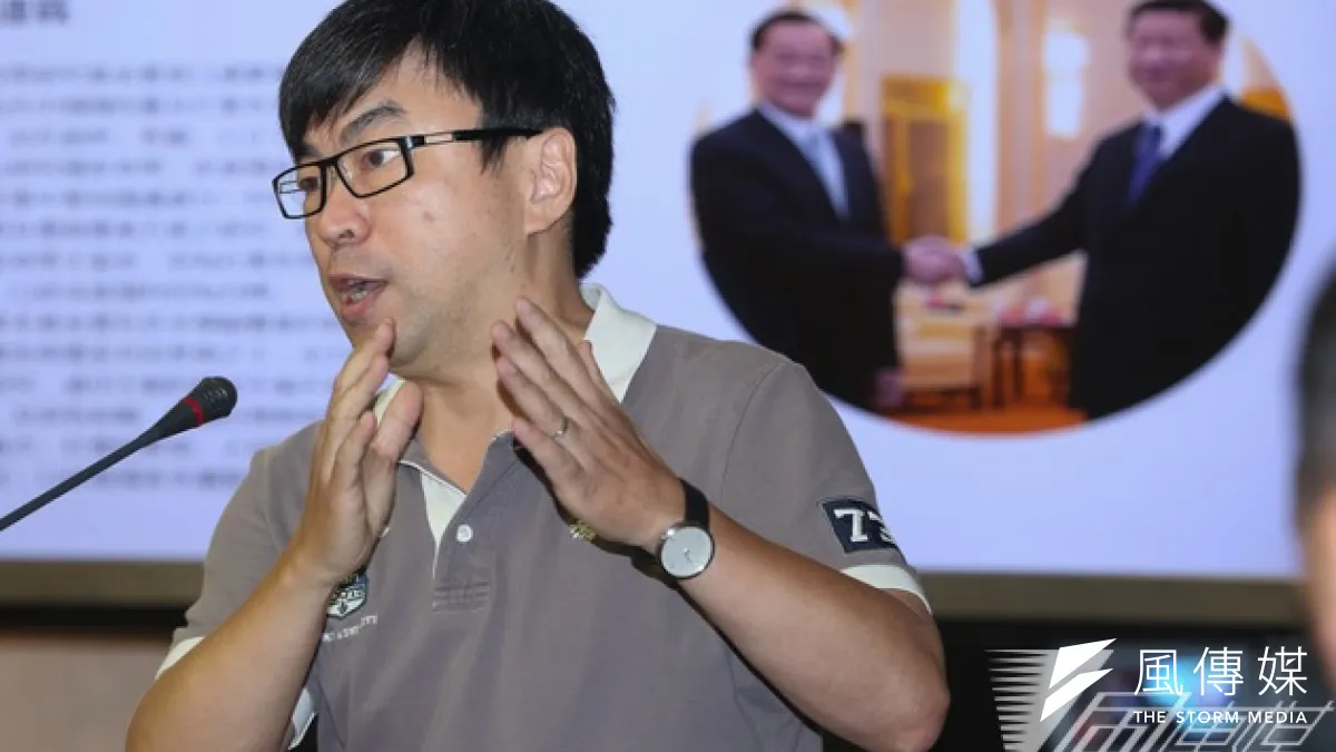 民進黨立委段宜康3日批評國民黨台北市長參選人連勝文財產申報不確實。(資料照片,余志偉攝)