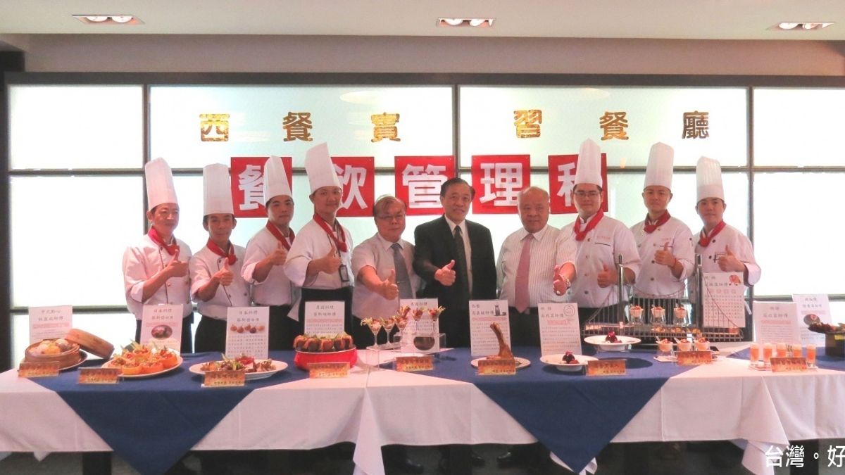台灣料理精緻新風格 永平餐飲科發表「酒入菜」 台灣料理精緻新風格 永平餐飲科發表「酒入菜」
