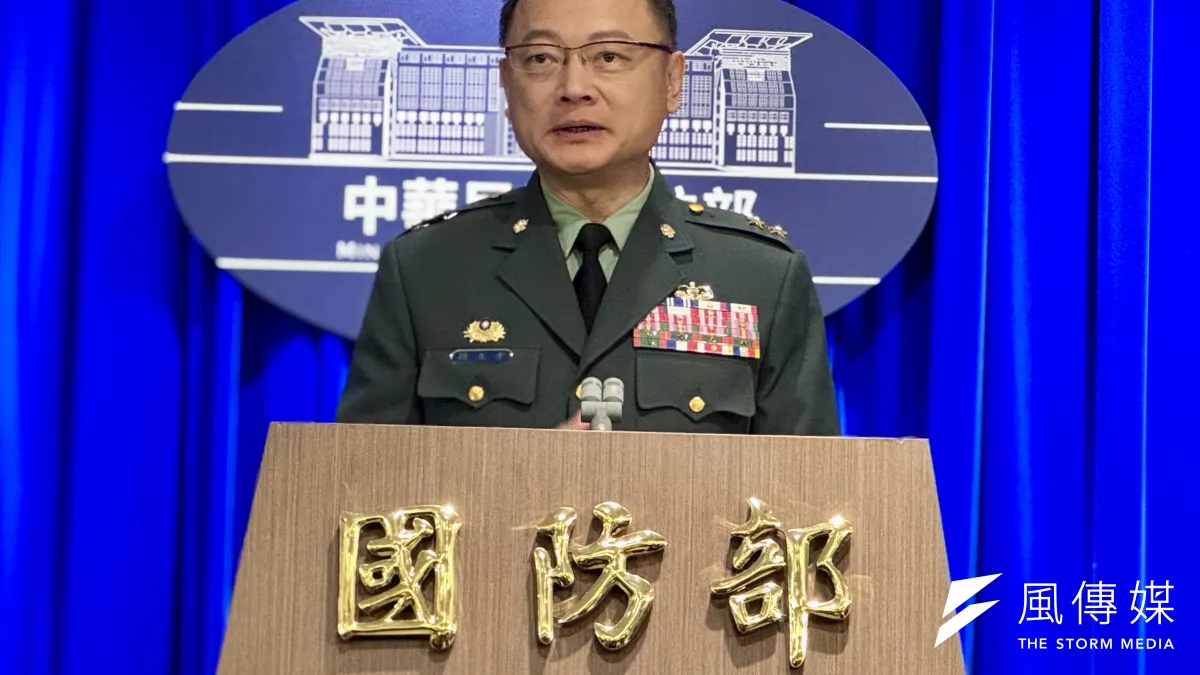 國防部部長辦公室主任孫立方中將。(張曜麟攝)