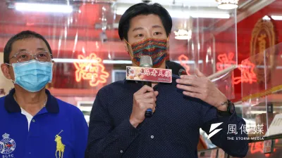 精神科醫師潘建志24日表示,林昶佐的罷免案不會通過,因為疫情對中央執政滿意度負面影響已經受控制,「Freddy,安啦!」(資料召,顏麟宇攝)