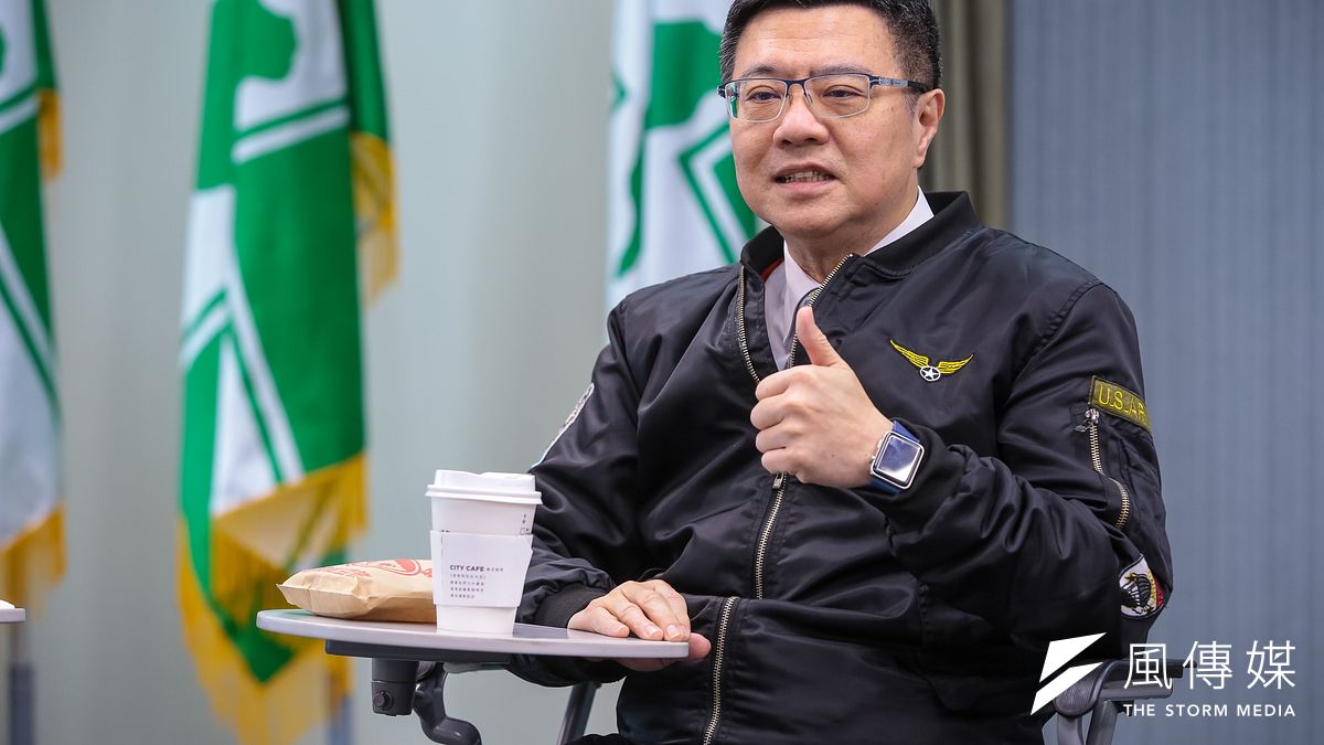 20190111-民進黨主席卓榮泰11日與記者茶敘。(顏麟宇攝) 20190111-民進黨主席卓榮泰11日與記者茶敘。(顏麟宇攝)