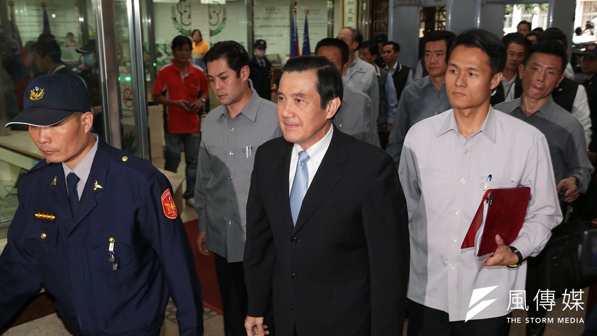 前總統馬英九1日至北檢接受訊問。(顏麟宇攝) 前總統馬英九1日至北檢接受訊問。(顏麟宇攝)