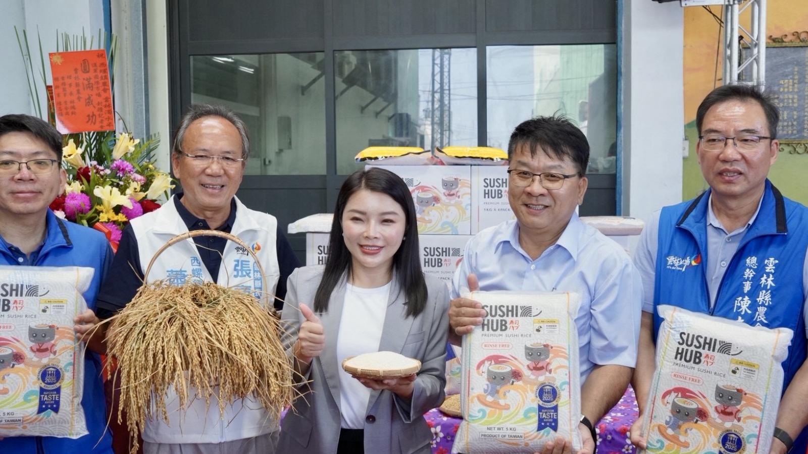 西螺濁水米首度外銷澳洲 張嘉郡盼持續拓展通路 讓雲林農產走向國際市場