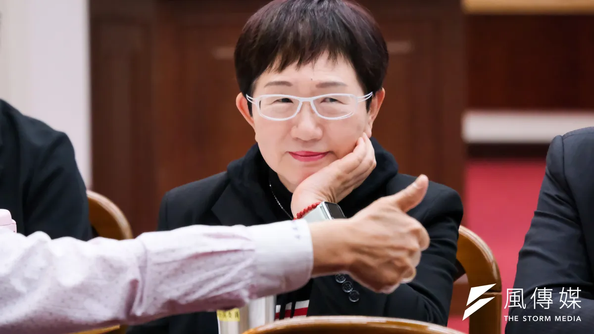 立法院審查總預算案,各部會哀聲連連,財政部拿統一發票會縮水叫窮。圖為財政部長莊翠雲。(劉偉宏攝)