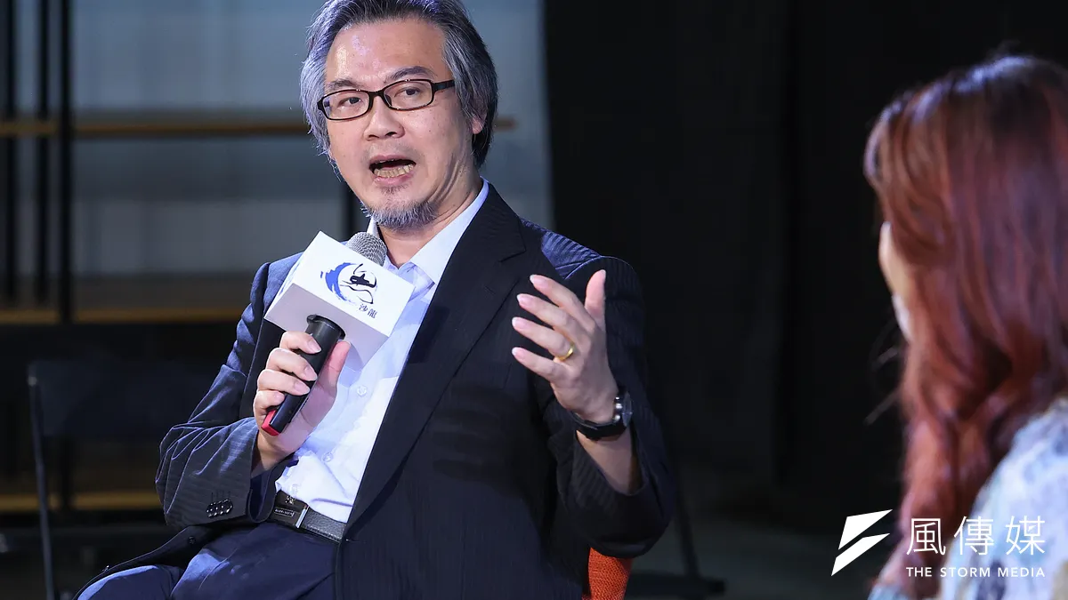 國際氣候發展智庫執行長趙恭岳示警,未來極端暴雨有可能成為新常態。(顏麟宇攝)