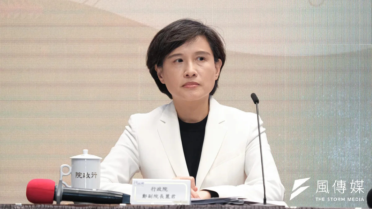 行政院副院長鄭麗君。(資料照,劉偉宏攝)