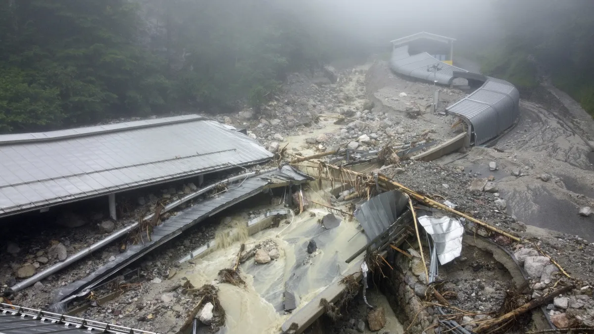 極端氣候頻率更高,即使先進國家亦難避免災難,7月德國就遭洪水重創。(資料照片,美聯社)